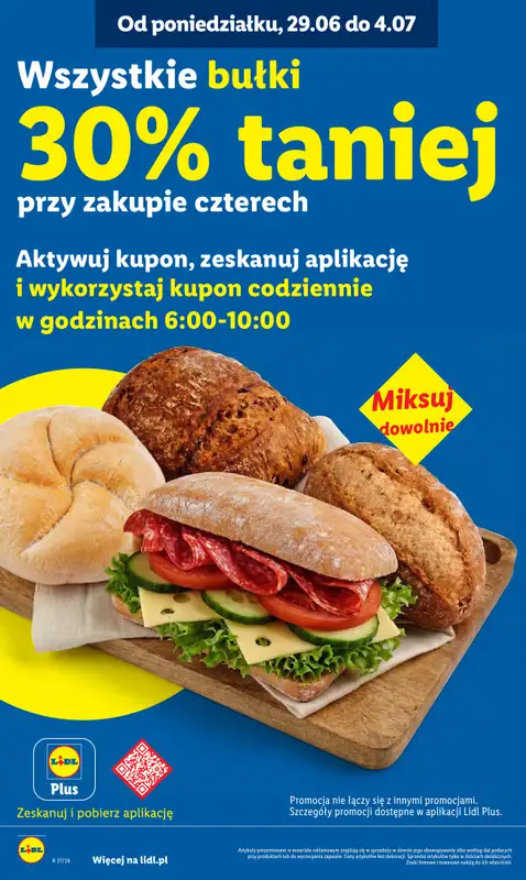 Lidl - gazetka promocyjna Oferta od poniedziałku od poniedziałku 29.06 do środy 01.07 - strona 10
