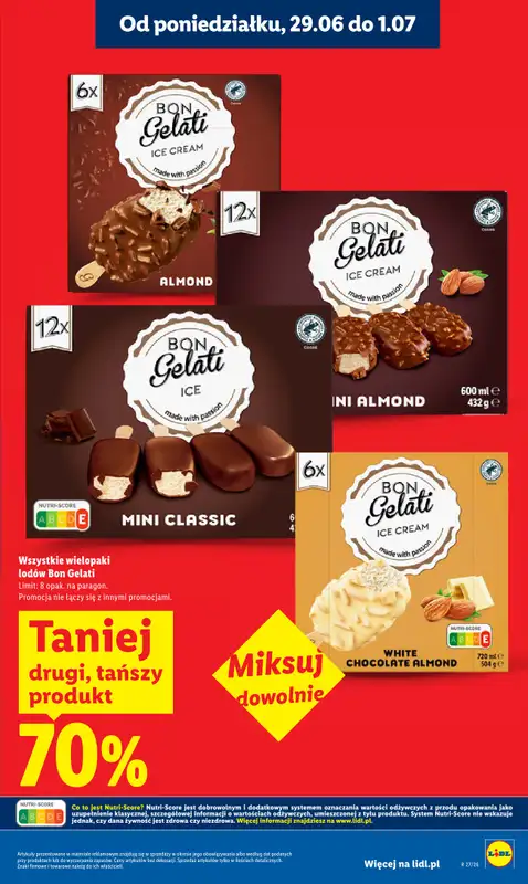 Lidl - gazetka promocyjna Oferta od poniedziałku od poniedziałku 29.06 do środy 01.07 - strona 7