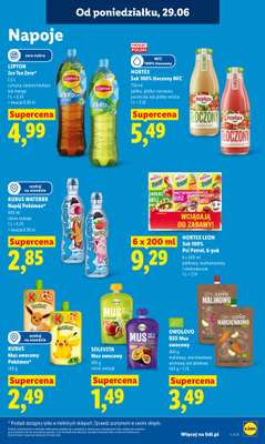 Lidl - gazetka promocyjna Oferta od poniedziałku od poniedziałku 29.06 do środy 01.07 - strona 65