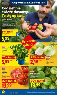 Lidl - gazetka promocyjna Oferta od poniedziałku od poniedziałku 29.06 do środy 01.07 - strona 32