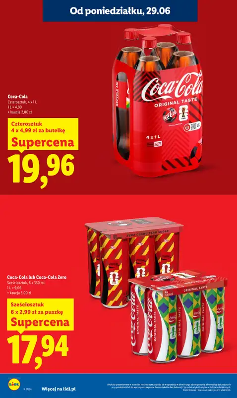 Lidl - gazetka promocyjna Oferta od poniedziałku od poniedziałku 29.06 do środy 01.07 - strona 14