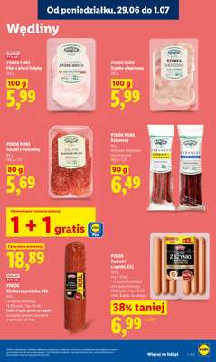 Lidl - gazetka promocyjna Oferta od poniedziałku od poniedziałku 29.06 do środy 01.07 - strona 43