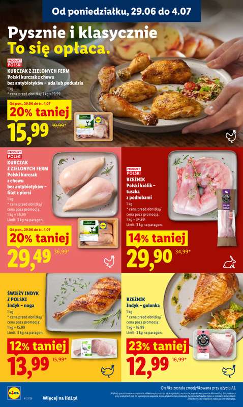 Lidl - gazetka promocyjna Oferta od poniedziałku od poniedziałku 29.06 do środy 01.07 - strona 40