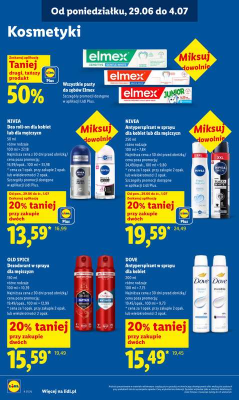 Lidl - gazetka promocyjna Oferta od poniedziałku od poniedziałku 29.06 do środy 01.07 - strona 78