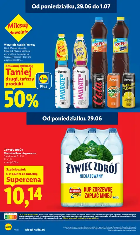 Lidl - gazetka promocyjna Oferta od poniedziałku od poniedziałku 29.06 do środy 01.07 - strona 12