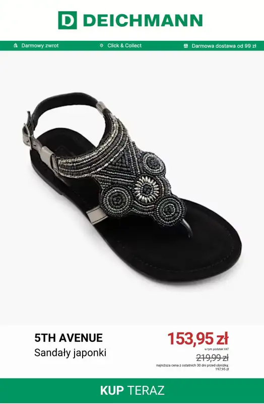 Deichmann - gazetka promocyjna Stylizacje na festiwal damskie od poniedziałku 29.06  - strona 11