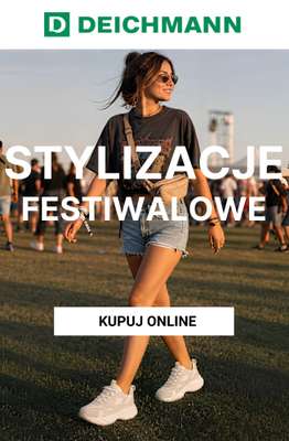 Deichmann - gazetka promocyjna Stylizacje na festiwal damskie od poniedziałku 29.06 