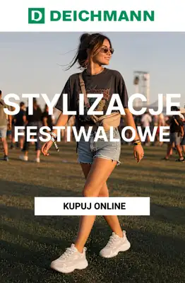 Deichmann - gazetka promocyjna Stylizacje na festiwal damskie od poniedziałku 29.06 