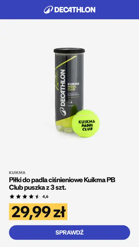 Decathlon - gazetka promocyjna Badminton i padel - Najlepsze okazje! od czwartku 02.07 do niedzieli 12.07 - strona 2