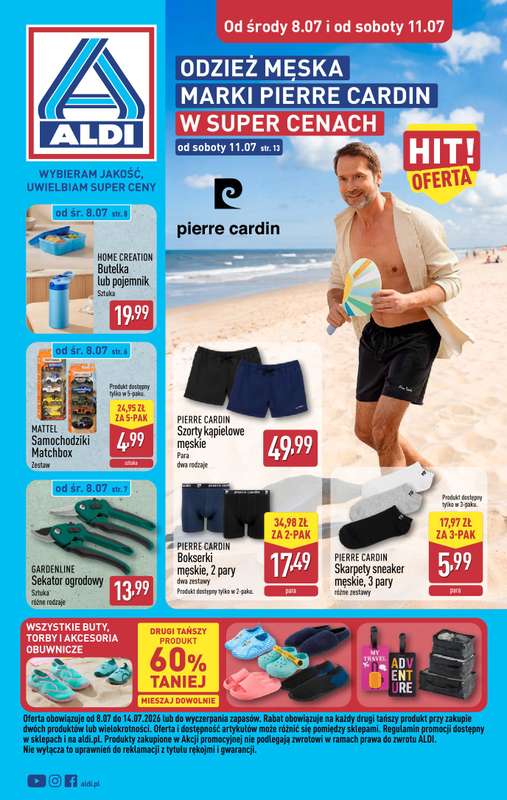Aldi - gazetka promocyjna Aldi ma to coś! od środy 08.07 do soboty 11.07