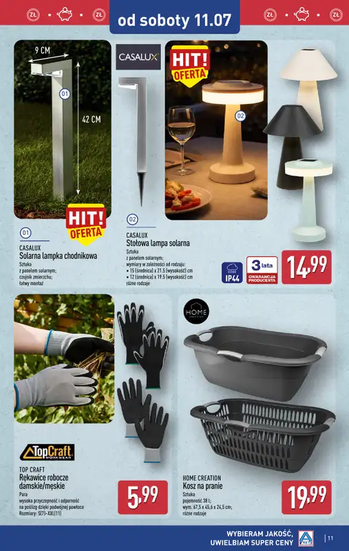 Aldi - gazetka promocyjna Aldi ma to coś! od środy 08.07 do soboty 11.07 - strona 11