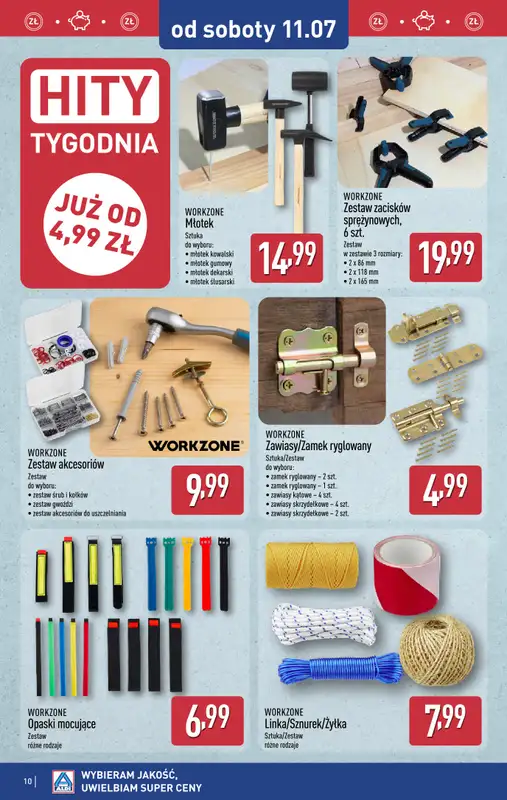 Aldi - gazetka promocyjna Aldi ma to coś! od środy 08.07 do soboty 11.07 - strona 10