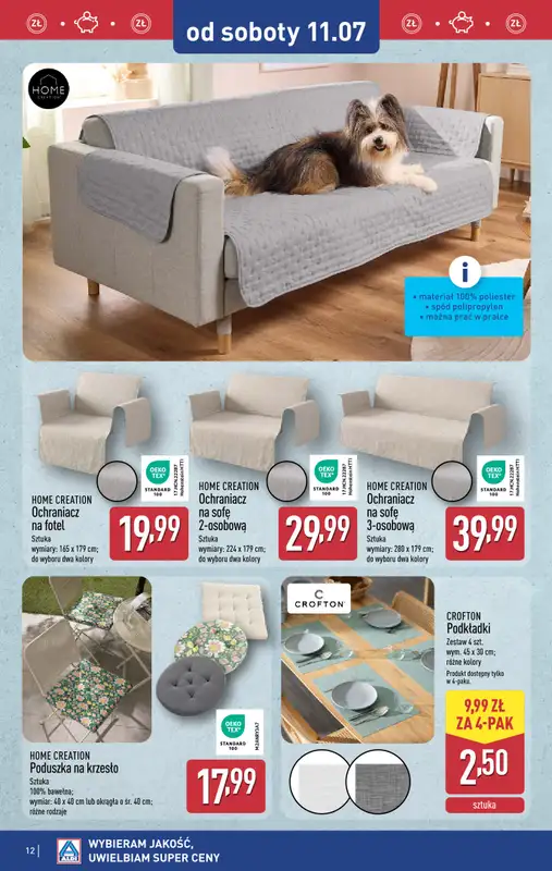 Aldi - gazetka promocyjna Aldi ma to coś! od środy 08.07 do soboty 11.07 - strona 12