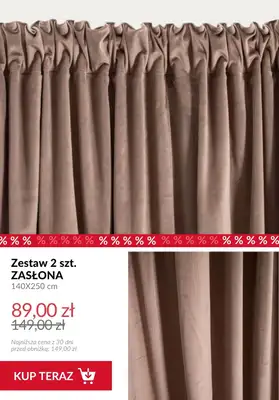 Homla - gazetka promocyjna Do -50% tekstylia do salonu od poniedziałku 29.06  - strona 4