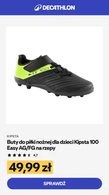 Decathlon - gazetka promocyjna Piłka nożna - Najlepsze okazje! od wtorku 30.06 do niedzieli 12.07