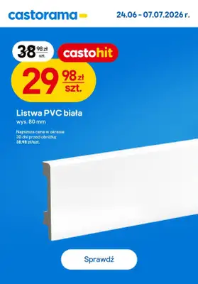 Castorama - gazetka promocyjna Najlepsze oferty od poniedziałku 29.06 do wtorku 07.07 - strona 8