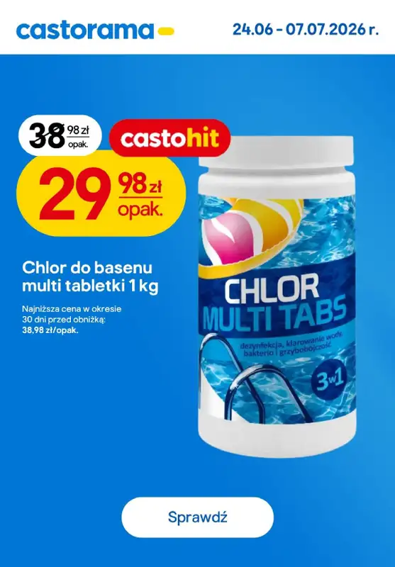 Castorama - gazetka promocyjna Najlepsze oferty od poniedziałku 29.06 do wtorku 07.07 - strona 11