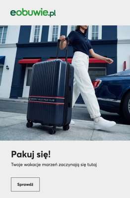 eobuwie.pl - gazetka promocyjna Walizki idealne na podróż od poniedziałku 29.06 do środy 08.07