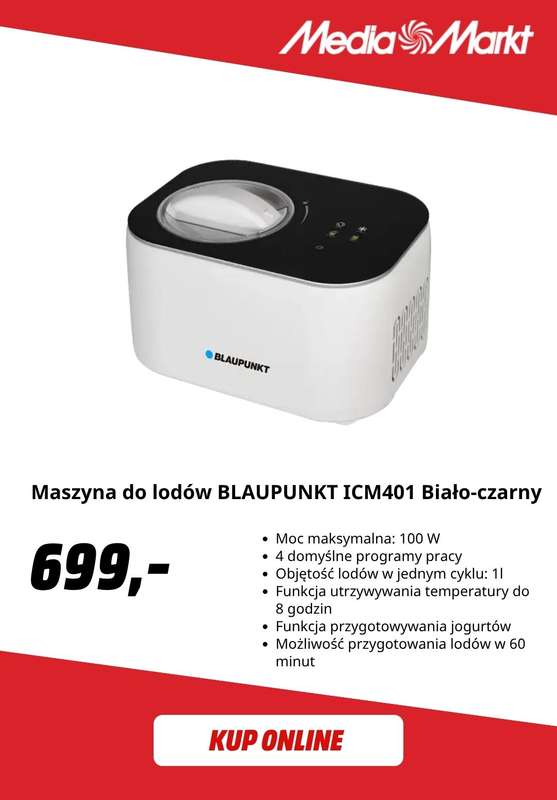 Media Markt - gazetka promocyjna Maszynki do lodów od poniedziałku 29.06 do wtorku 07.07 - strona 5