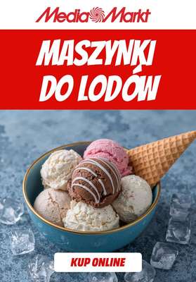 Media Markt - gazetka promocyjna Maszynki do lodów od poniedziałku 29.06 do wtorku 07.07