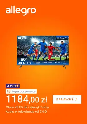 Allegro - gazetka promocyjna Ostatnia szansa na superceny! od wtorku 30.06 do poniedziałku 06.07