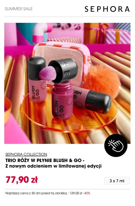 Sephora - gazetka promocyjna SUMMER SALE od poniedziałku 29.06 do poniedziałku 10.08 - strona 7