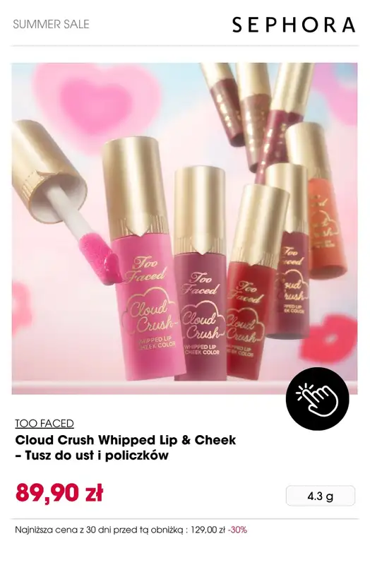Sephora - gazetka promocyjna SUMMER SALE od poniedziałku 29.06 do poniedziałku 10.08 - strona 8