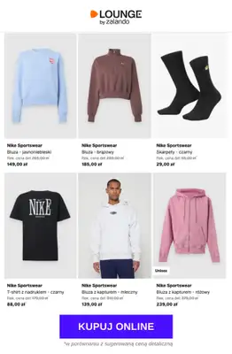 Lounge by Zalando - gazetka promocyjna Hity: Nike Sportswear od poniedziałku 29.06 do czwartku 02.07 - strona 12