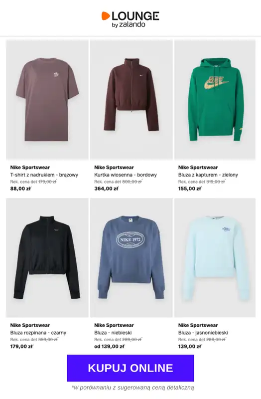 Lounge by Zalando - gazetka promocyjna Hity: Nike Sportswear od poniedziałku 29.06 do czwartku 02.07 - strona 10