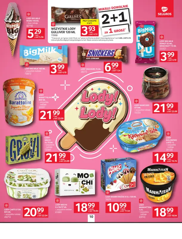 Selgros - gazetka promocyjna Oferta spożywcza od czwartku 02.07 do środy 15.07 - strona 10