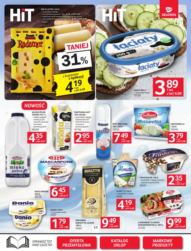 Selgros - gazetka promocyjna Oferta spożywcza od czwartku 02.07 do środy 15.07 - strona 11