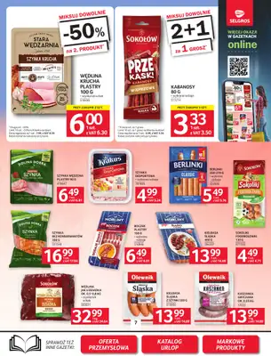 Selgros - gazetka promocyjna Oferta spożywcza od czwartku 02.07 do środy 15.07 - strona 7