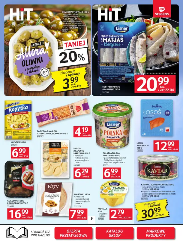 Selgros - gazetka promocyjna Oferta spożywcza od czwartku 02.07 do środy 15.07 - strona 9