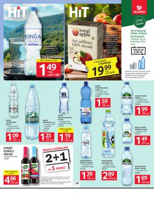 Selgros - gazetka promocyjna Oferta spożywcza od czwartku 02.07 do środy 15.07 - strona 20
