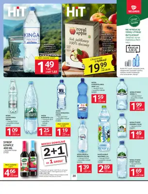 Selgros - gazetka promocyjna Oferta spożywcza od czwartku 02.07 do środy 15.07 - strona 20