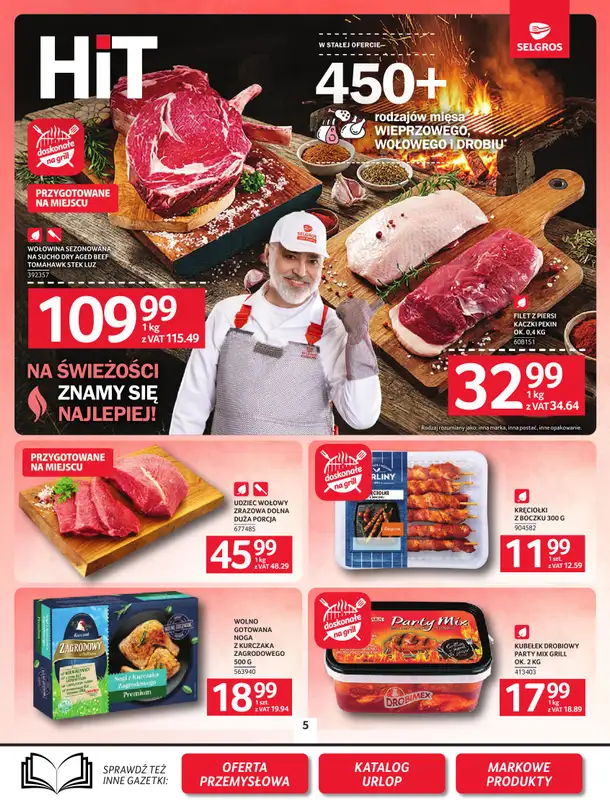 Selgros - gazetka promocyjna Oferta spożywcza od czwartku 02.07 do środy 15.07 - strona 5