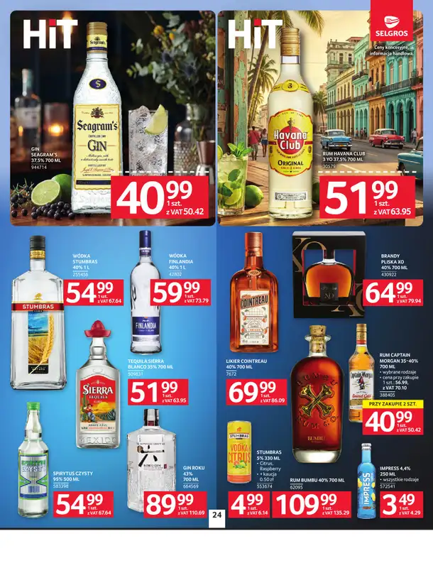 Selgros - gazetka promocyjna Oferta spożywcza od czwartku 02.07 do środy 15.07 - strona 24
