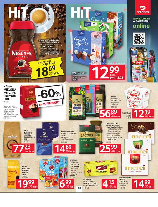 Selgros - gazetka promocyjna Oferta spożywcza od czwartku 02.07 do środy 15.07 - strona 18