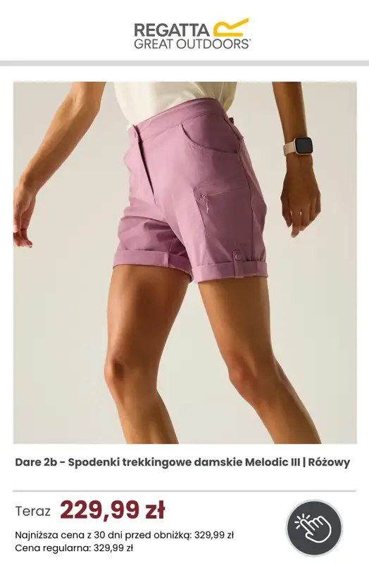 Regatta - gazetka promocyjna Damskie spodenki trekkingowe od poniedziałku 29.06  - strona 4