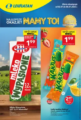 LEWIATAN - gazetka promocyjna Gazetka „MAMY TO w Lewiatanie" od czwartku 02.07 do środy 08.07