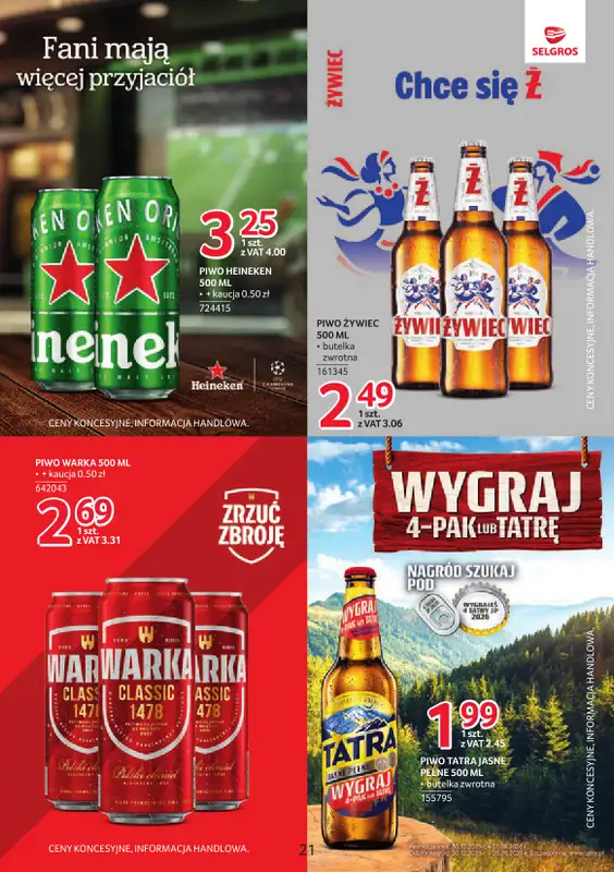 Selgros - gazetka promocyjna Katalog Markowe Produkty od czwartku 02.07 do środy 15.07 - strona 21
