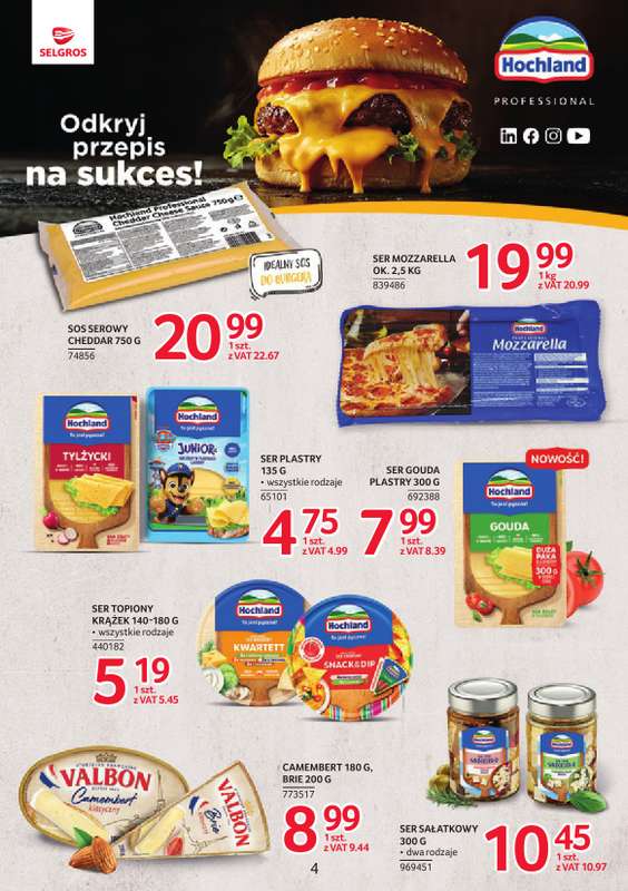 Selgros - gazetka promocyjna Katalog Markowe Produkty od czwartku 02.07 do środy 15.07 - strona 4