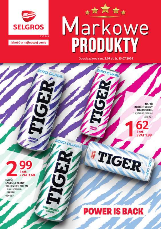 Selgros - gazetka promocyjna Katalog Markowe Produkty od czwartku 02.07 do środy 15.07