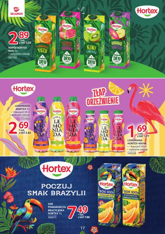 Selgros - gazetka promocyjna Katalog Markowe Produkty od czwartku 02.07 do środy 15.07 - strona 17