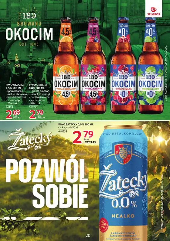 Selgros - gazetka promocyjna Katalog Markowe Produkty od czwartku 02.07 do środy 15.07 - strona 20