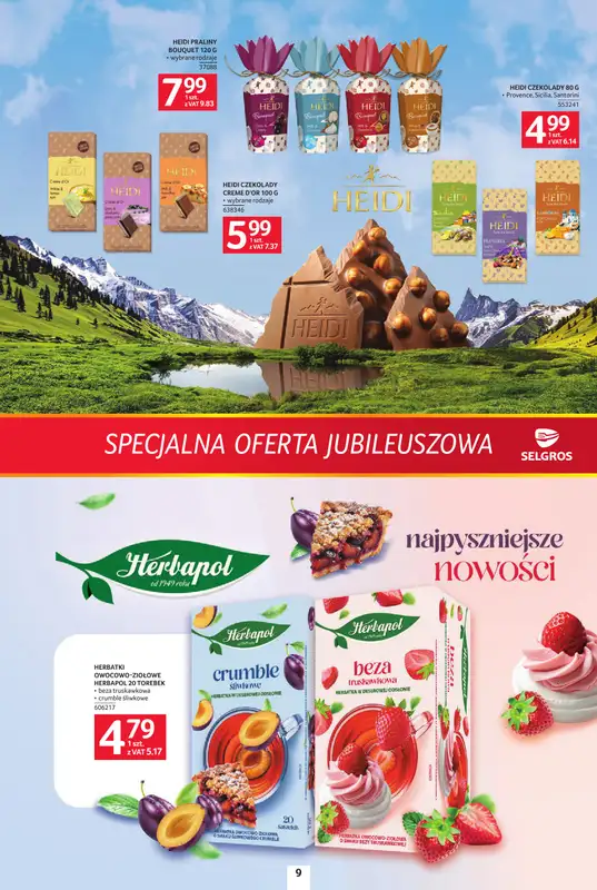 Selgros - gazetka promocyjna Specjalna oferta jubileuszowa od czwartku 02.07 do środy 15.07 - strona 9