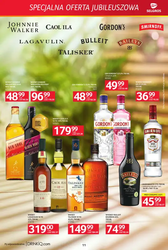 Selgros - gazetka promocyjna Specjalna oferta jubileuszowa od czwartku 02.07 do środy 15.07 - strona 11