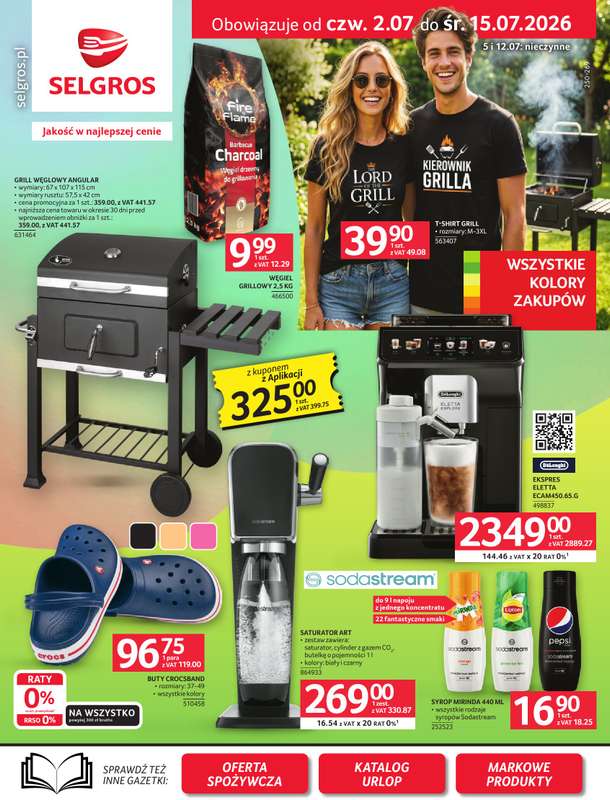 Selgros - gazetka promocyjna Oferta przemysłowa od czwartku 02.07 do środy 15.07
