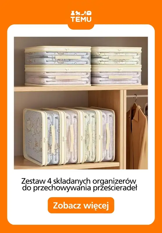 Temu - gazetka promocyjna Szafa i przechowywanie prania od poniedziałku 29.06  - strona 2