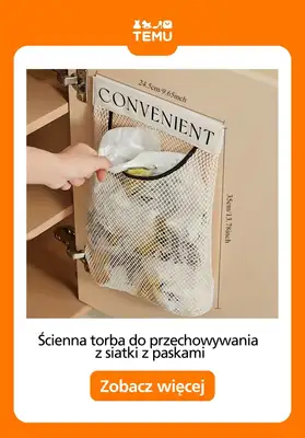 Temu - gazetka promocyjna Szafa i przechowywanie prania od poniedziałku 29.06  - strona 6